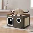 thumbnail image 4 of Member’s Mark Collapsible Cat Condo, 24 x 17 x 15 in., Choose Color, 4 of 8