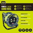 thumbnail image 2 of Masterplug Extension Cord Reel (50 ft.) with Wall Mount, 2 of 8