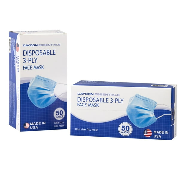 dsiposable mask Daycon Essentials 3-Ply Face 50 ct Daip Dosage Chart | Type:Pen Fast Shipping Breathable Non