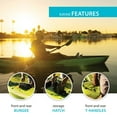thumbnail image 5 of Lifetime Kenai Sit-On-Top Kayak, Paddle Included, 5 of 12