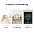 thumbnail image 2 of Ultrahuman Ring AIR - Smart Ring, Health Tracker, Sleep & Fitness Tracker for Men/Women, Choose Size and Color, 2 of 8