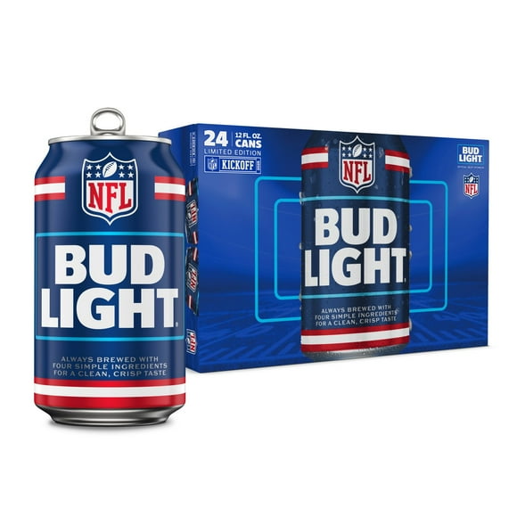 Bud Light Lager Beer, 12 fl. oz. can, 24 pk.