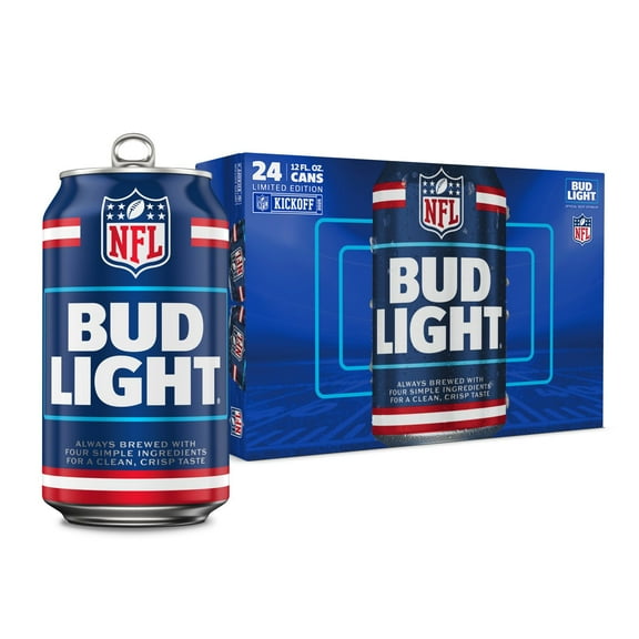 Bud Light Lager Beer, 12 fl. oz. can, 24 pk.