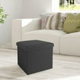 thumbnail image 9 of Seville Classics Foldable Storage Cube/Ottoman, 9 of 9