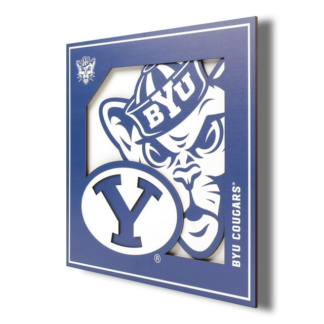 YouTheFan NCAA 3D Logo Series Wall Art - 12x12