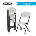 thumbnail image 2 of Lifetime 2nd Generation Commercial Folding Chair, Single and 4 Pack, 2 of 12