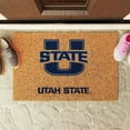 thumbnail image 2 of Logo Brands Utah State Aggies Doormat, 2 of 5