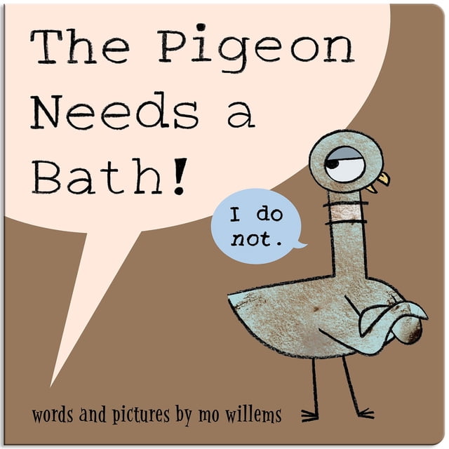 The Pigeon Needs a Bath, Board Books