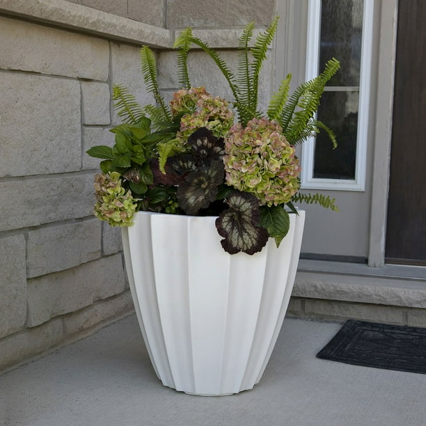 self watering planter box Glowpear Self-Watering Plastic Planter Box main image 1