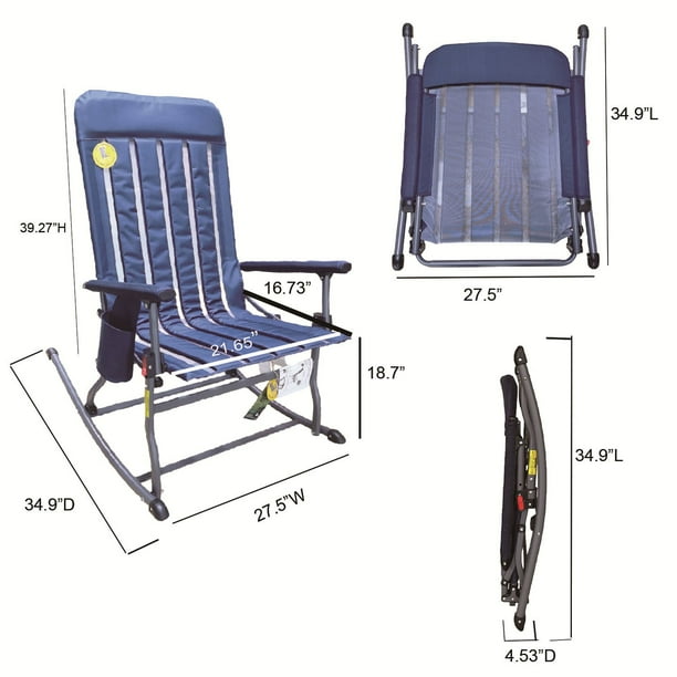Member's Mark Portable Folding Rocking Chair - Samsclub.com