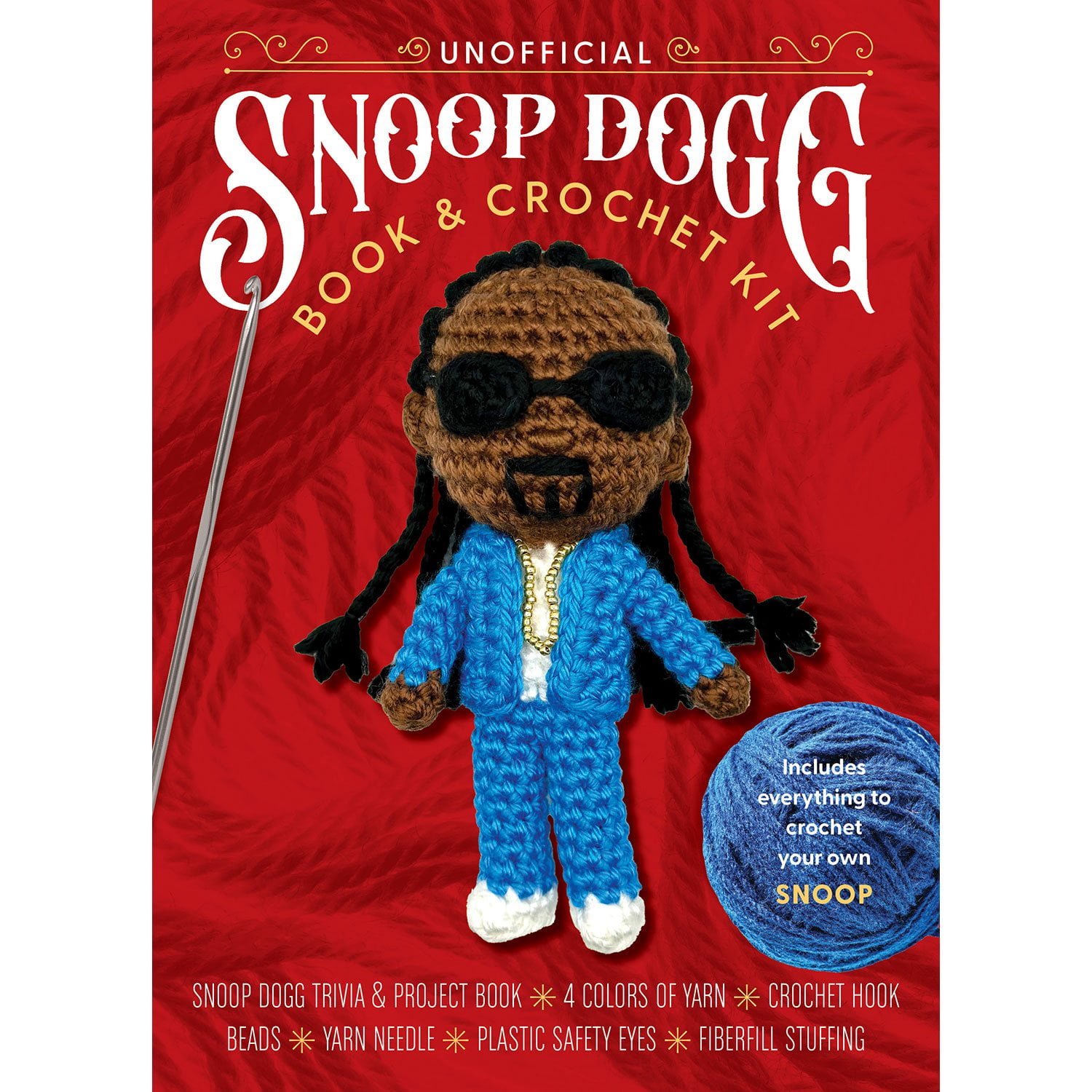 Unofficial Snoop Dogg Crochet Kit, Mixed Media - Samsclub.com