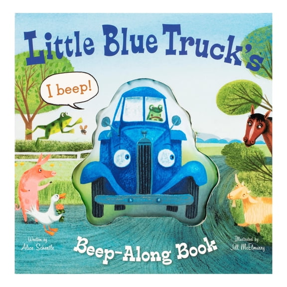 Little Blue Truck Beep-Along, Board Book