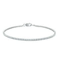 thumbnail image 1 of 1.21 CT. T.W. Diamond Fashion Bracelet in 14K White Gold, 1 of 2