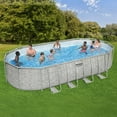 thumbnail image 3 of Bestway Power Steel 22’L x 12’W x 52’’H Above Ground Pool Set, 3 of 18