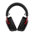 thumbnail image 3 of HyperX Cloud III S – Wireless Gaming Headset for Multi-Platform, 2.4GHz, Bluetooth, Battery Life up to 120 Hours 2.4GHz / 200 Hours Bluetooth, 53mm Angled Drivers, 10mm Detachable Mic – Black/Red, 3 of 4