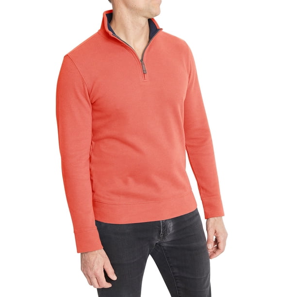 Lands' End Men's Ribbed Quarter Zip - Samsclub.com