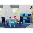 thumbnail image 3 of Delta Children Kids' Table and Chair Set (4 Chairs Included), Assorted Colors, 3 of 8