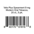 thumbnail image 1 of Velo Plus Spearmint 9 mg Modern Oral Tobacco, 20 ct., 5 pk., 1 of 1