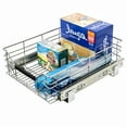 thumbnail image 1 of Seville Classics Steel Shelf & Cabinet Sliding Drawer Organizer, 14"W x 17.5"D x 6.25"H, 1 of 8