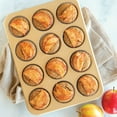 thumbnail image 4 of Nordic Ware 3-Piece Nonstick Baking Set, Quarter Sheet & Muffin Pan with Cover, 4 of 9