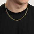 thumbnail image 5 of Lite Figaro Necklace in 14K Yellow Gold, 5 of 5