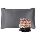 thumbnail image 1 of NIGHT Satin Pillowcase & Scrunchies Gift Set, 7 pc., 1 of 9