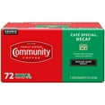 thumbnail image 1 of Community Coffee Café Special Decaf Medium-Dark Roast Single Serve 72 ct., 1 of 13