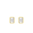 thumbnail image 2 of Lab Created Diamond Earrings in 14K Gold, 2 of 7