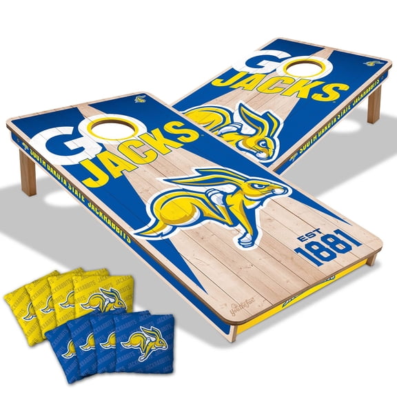 YouTheFan South Dakota State Jackrabbits 2'x4' Cornhole Board Set