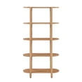 thumbnail image 4 of Bower Home Modern 60" Wood Bookcase, 4 of 8