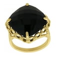 thumbnail image 1 of Treated Solitaire Gemstone Ring in 14K Gold, 1 of 6