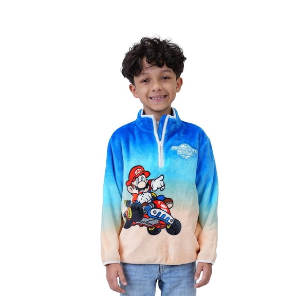Character Boys Plush Quarter Zip