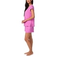 thumbnail image 3 of Nautica 2-Piece Short Sleeve Top and Pant PJ Set, 3 of 7