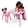 thumbnail image 2 of Disney Minnie Mouse Table and Chair Set with Storage by Delta Children, 2 of 4