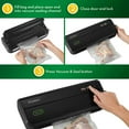 thumbnail image 6 of FoodSaver FM2000 Vacuum Sealer Machine with HandHeld Vacuum Sealer, Bags & Rolls, Bonus Pack, Black, 6 of 6