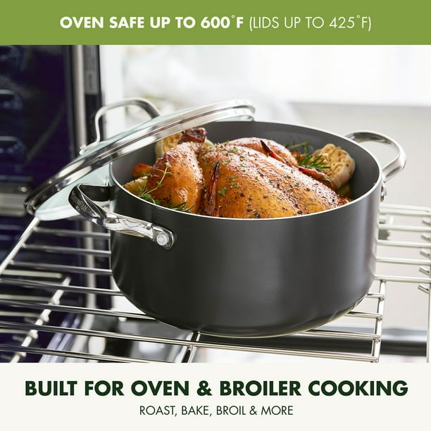GreenPan Valencia 11-Piece Ceramic Nonstick Cookware Set