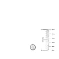 thumbnail image 5 of Round Cut Gemstone & 0.13 CT. TW Diamond Stud Halo Earrings in Sterling Silver, 5 of 5