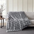 thumbnail image 1 of Member's Mark Faux Fur Bubble Throw Blanket, 60" x 70", 1 of 4