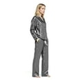 thumbnail image 3 of Lord & Taylor Women's 2-Piece Velour Pajama Set, 3 of 7