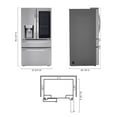 thumbnail image 4 of LG 30 cu. ft. French Door Refrigerator w/ Instaview, 4 of 18
