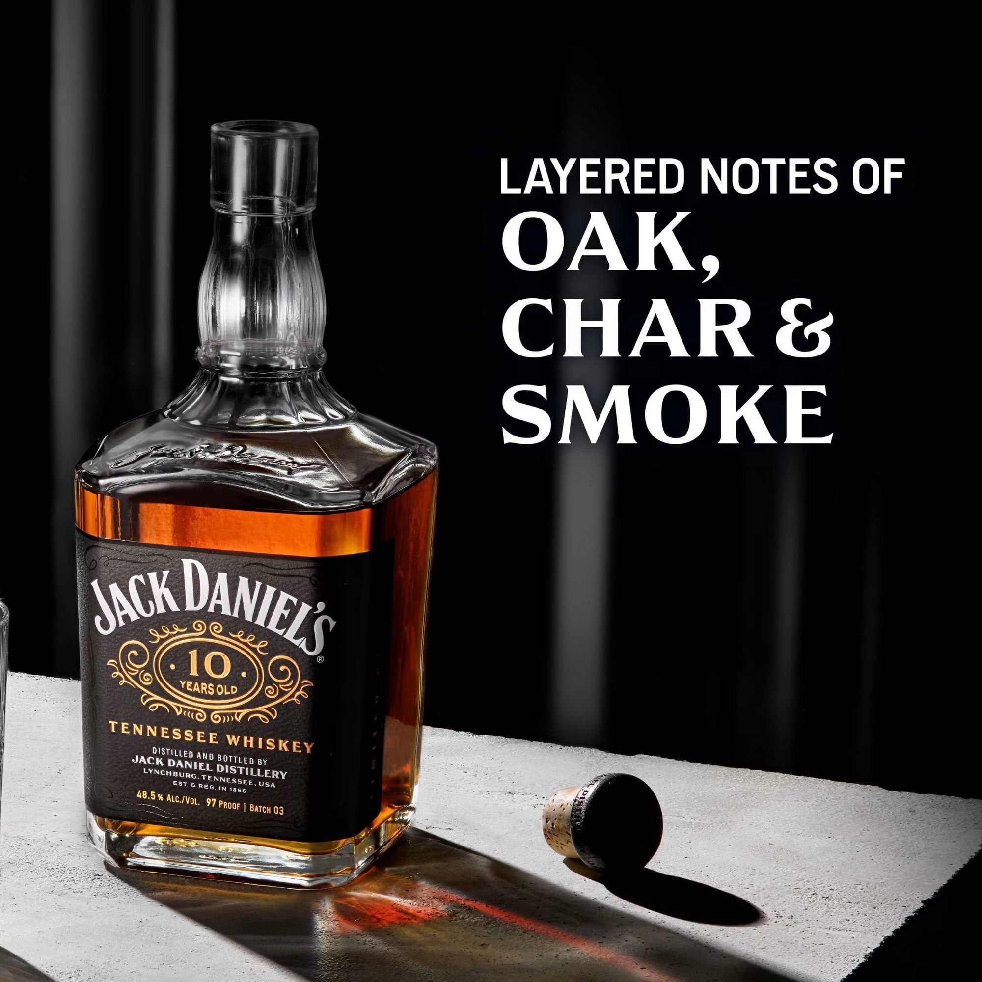 Jack Daniel's 10-Years-Old Tennessee Whiskey, 700 ml - Samsclub.com