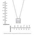 thumbnail image 3 of Lab Created Diamond Pendant in 14K Gold, 3 of 6