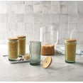 thumbnail image 1 of Member's Mark 4-Pack Glass Tumblers with Bamboo Lids, 1 of 3