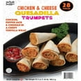 thumbnail image 2 of The Fillo Factory Chicken and Cheese Quesadilla Trumpets, Frozen (28 ct.), 2 of 6