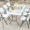 thumbnail image 12 of Lifetime 6-Foot Fold-In-Half Table, 12 of 25