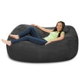 thumbnail image 3 of Comfy Sacks 6’ Memory Foam Bean Bag Lounger, Choose Color, 3 of 3