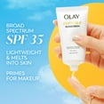 thumbnail image 4 of Olay Invisible Sunscreen, SPF 35 + Primer, 1.7 fl. oz., 2 pk., 4 of 10