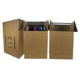 thumbnail image 3 of UBMOVE Large Corrugated Wardrobe Moving Boxes (Bundle of 3) 24"x24"x40", 3 of 4