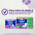 thumbnail image 7 of Always Anti-Bunch Xtra Protection Daily Liners, Unscented, Long, 200 ct., 7 of 10