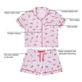 thumbnail image 10 of Member's Mark Women's Americana Notch Collar Short Sleeve and Short Pajama Set, 10 of 11